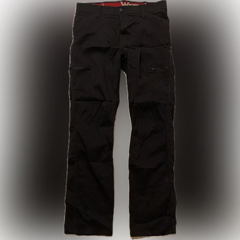 Wrangler work pants, size 32W 30L, color black. Never worn, only washed